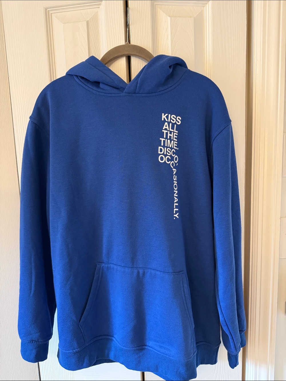 Harry Styles Blue Kiss Disco Hoodie - XL